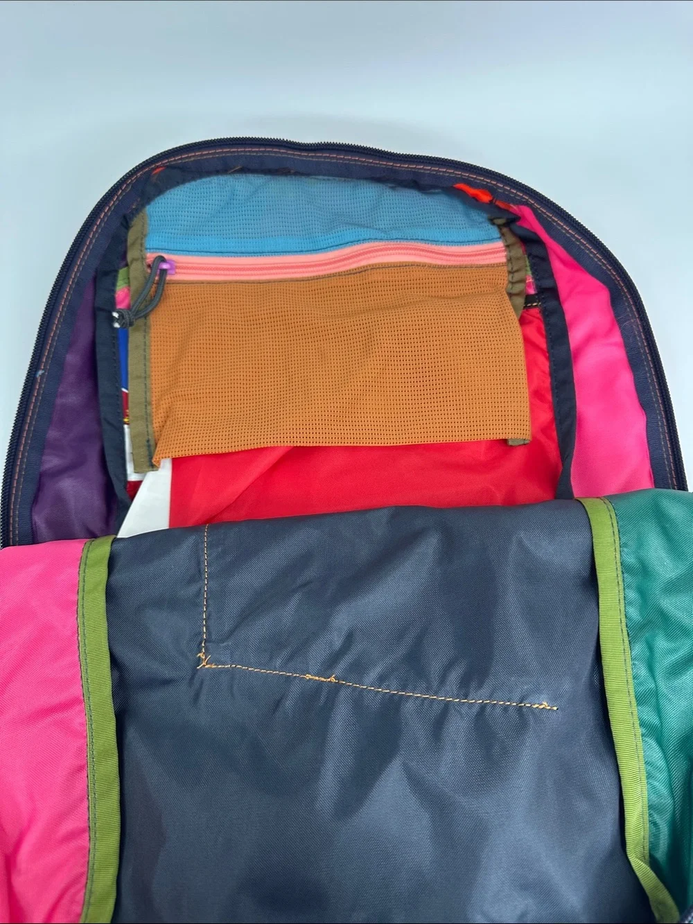 Cotopaxi Batac Del Día 16L Backpack One-of-a-Kind Multicolor Lightweight Daypack